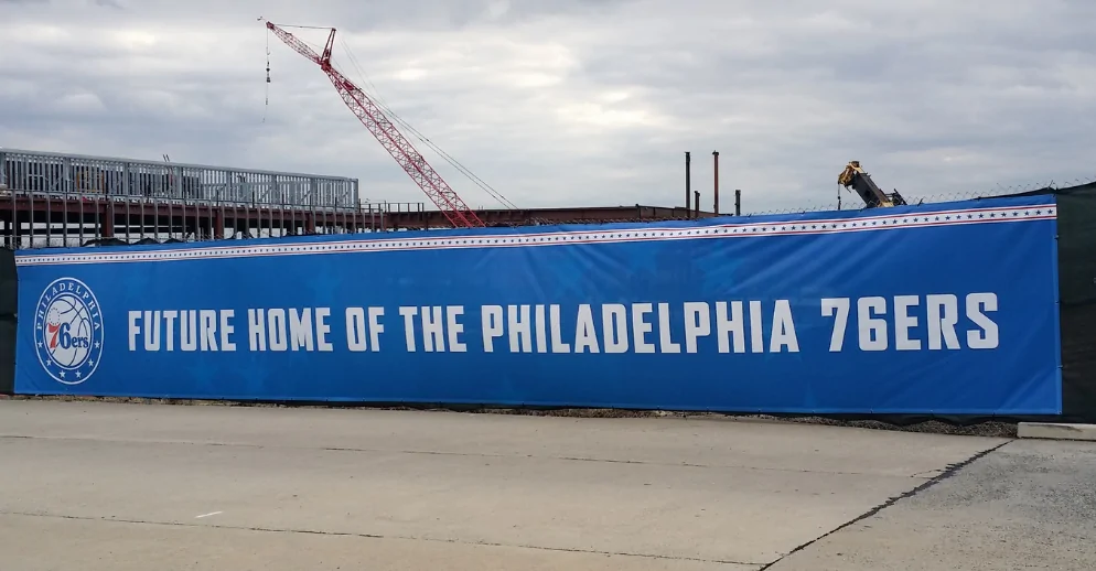 construction fence mesh banners new york
