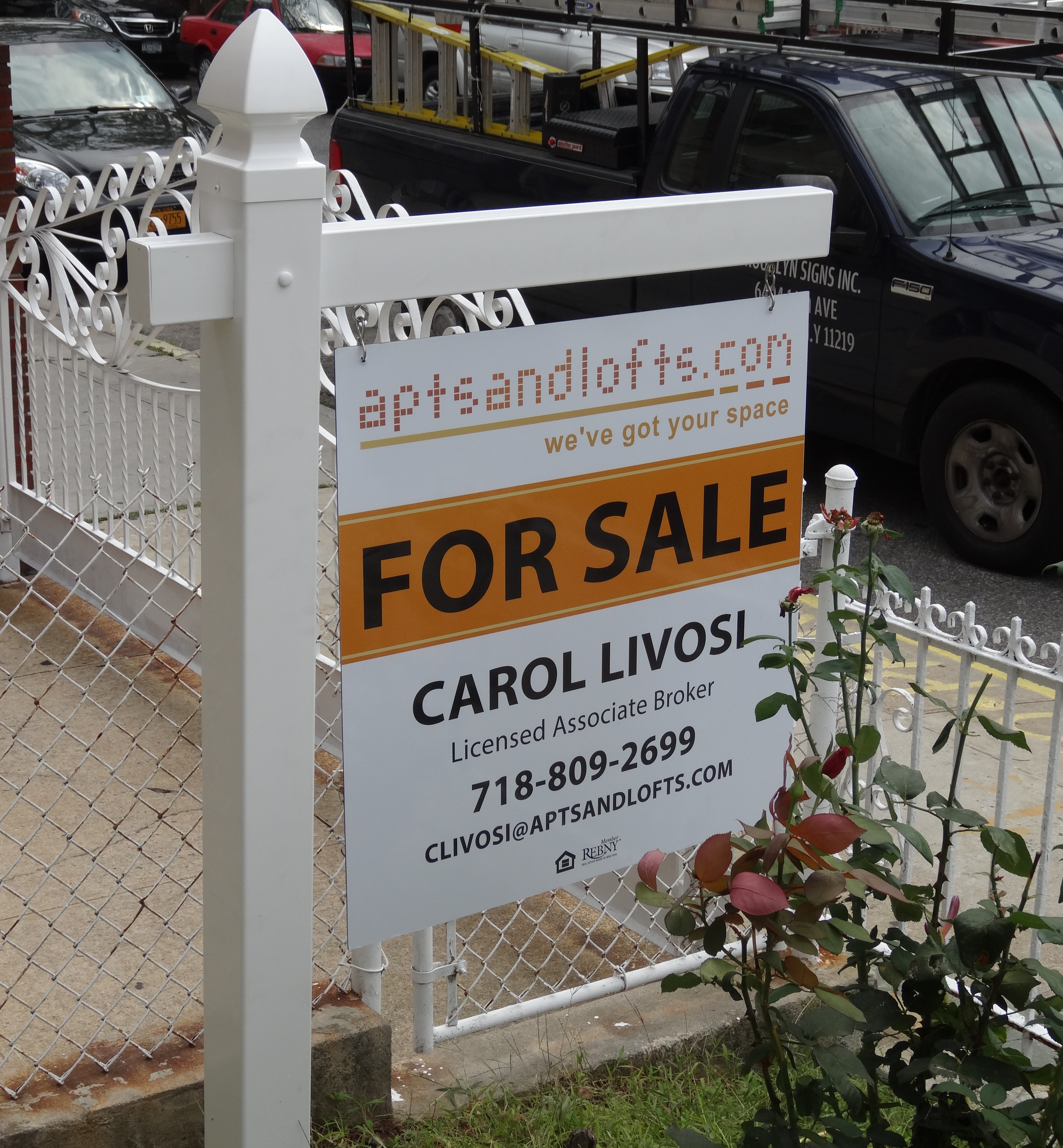 real estate signs for sale signs new york