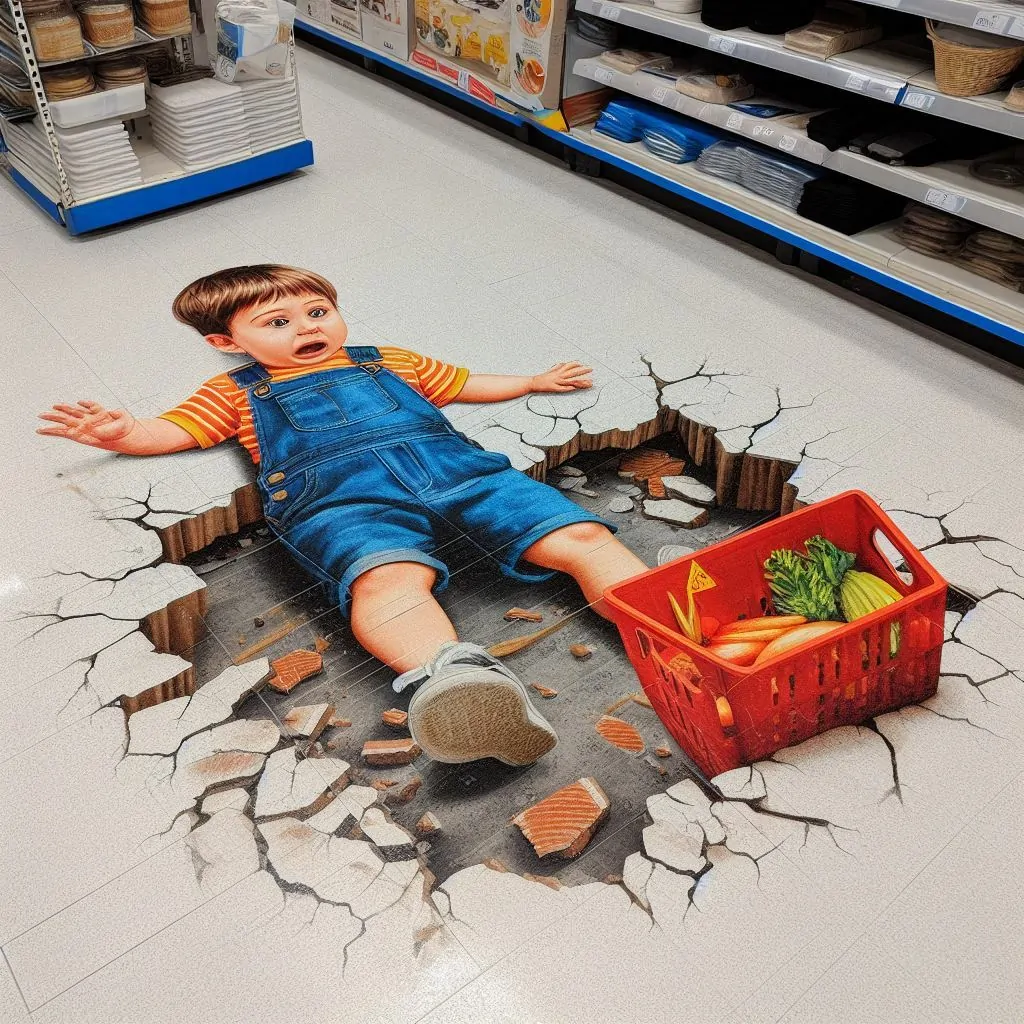 floor graphics care
