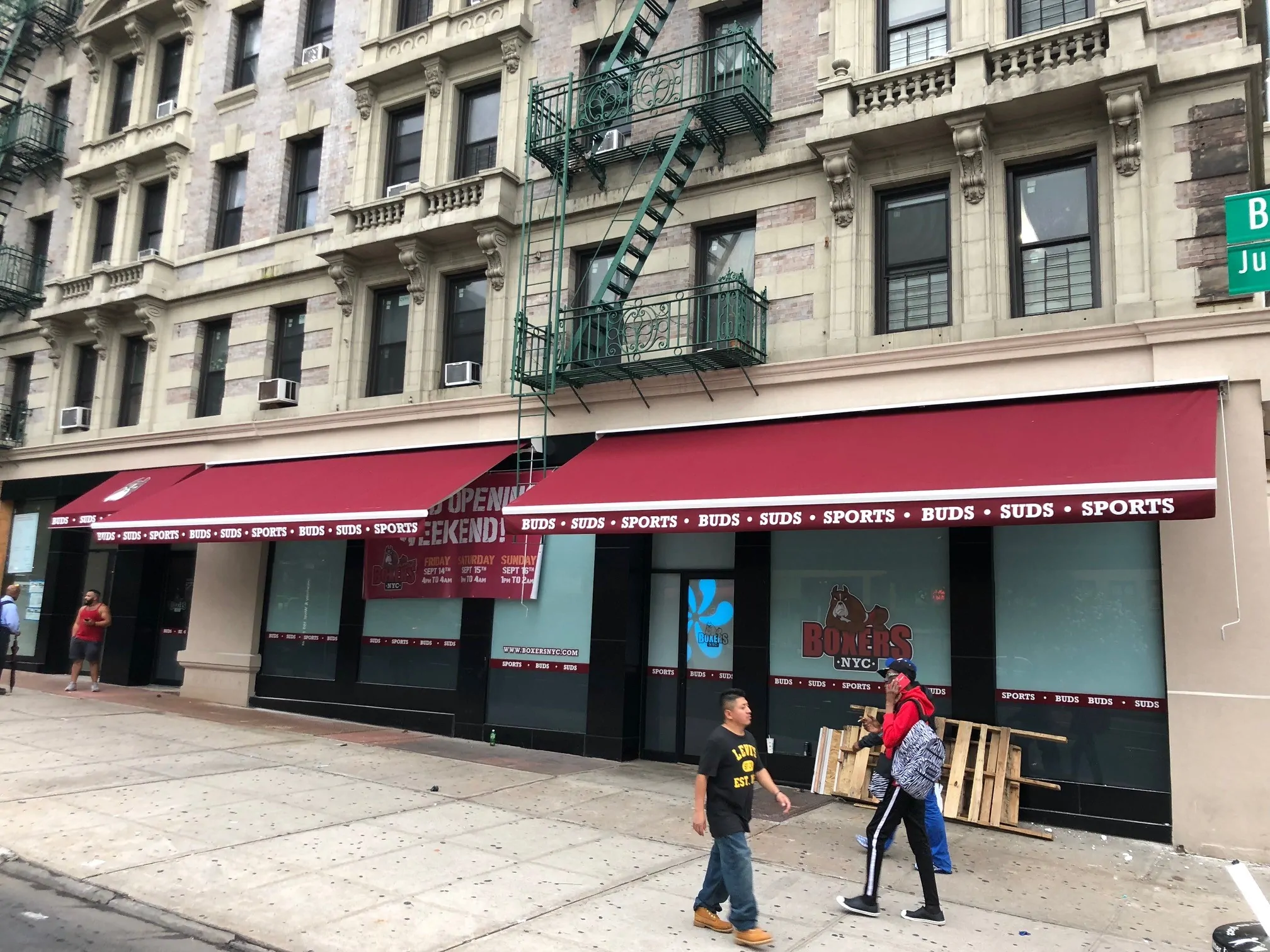 awnings new york city usa