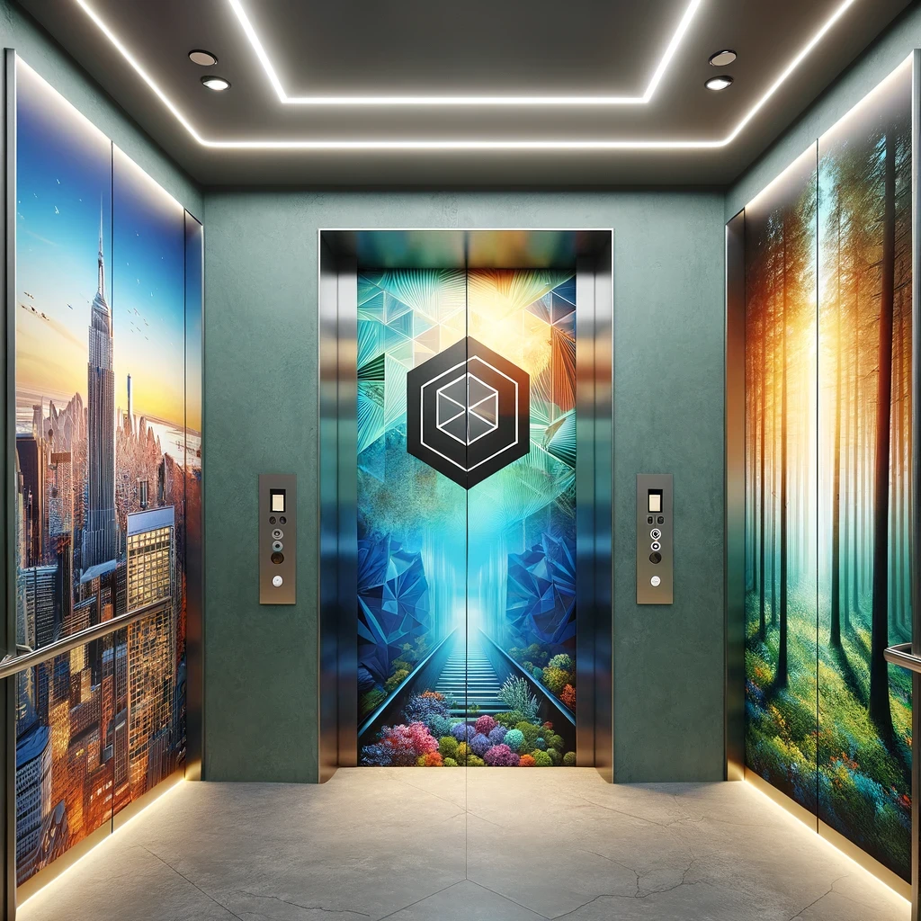 custom elevator wraps signs new york