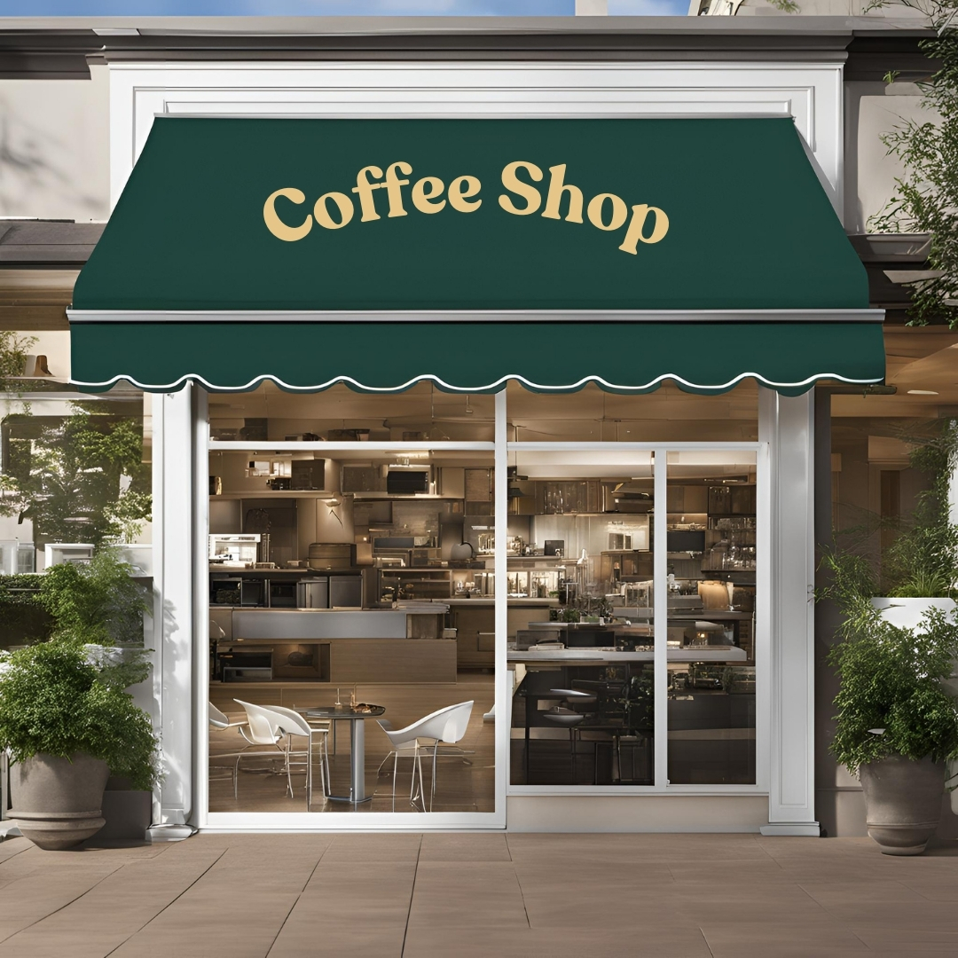 coffee shop retractable awnings new york city