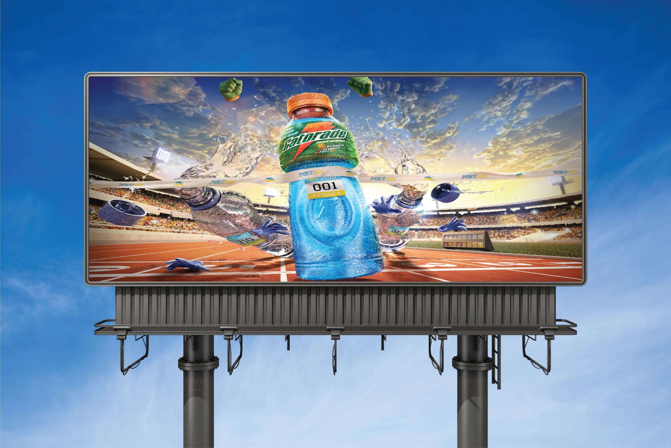 gatorade billboard