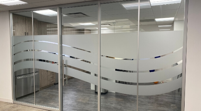 Sign Products 191 privacy film for windows nyc