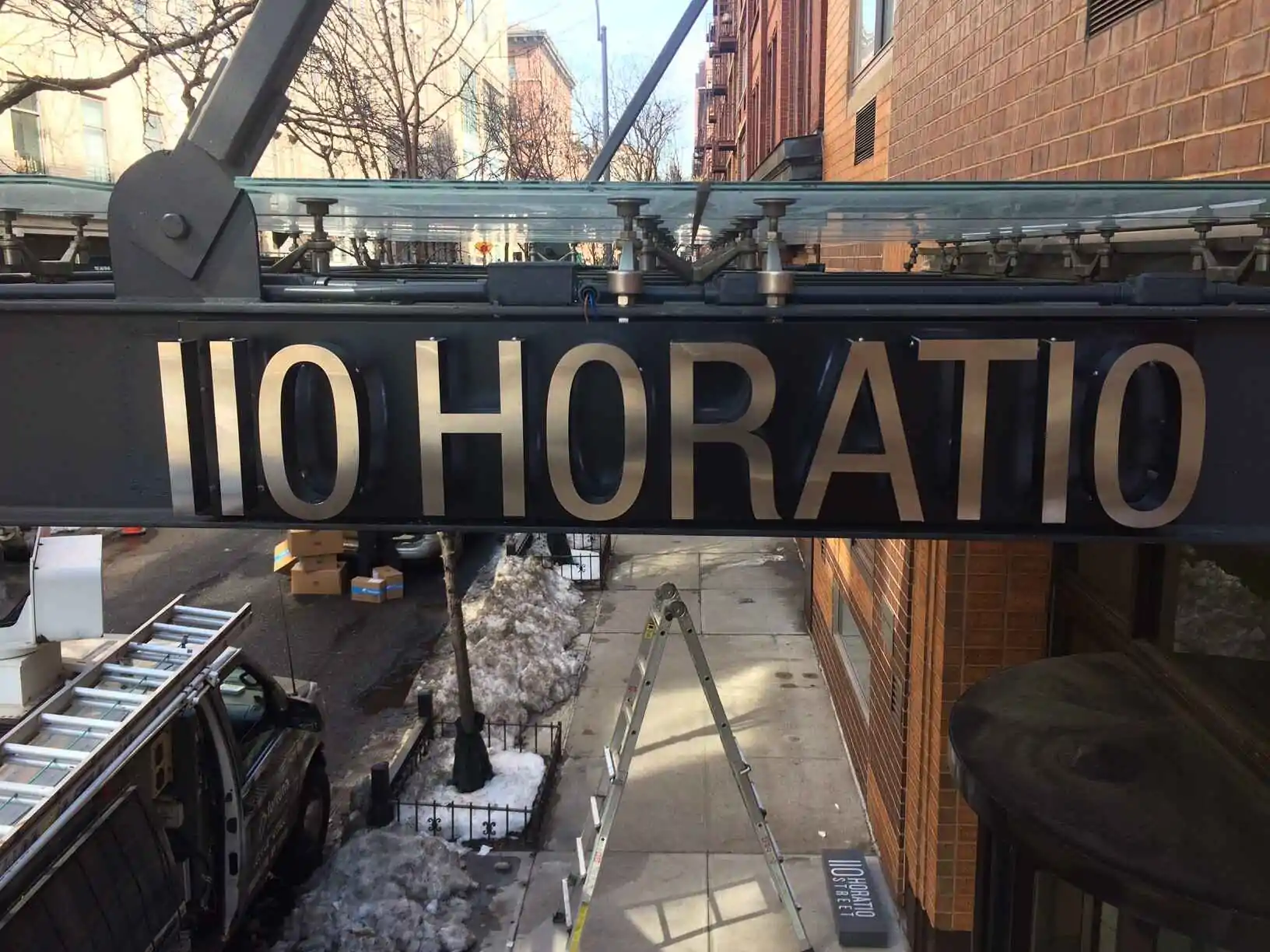 110 horatio outdoor metal channel letters