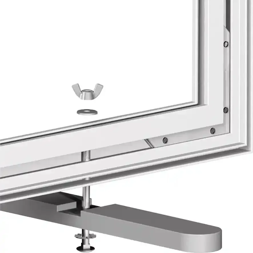Freestanding seg frames