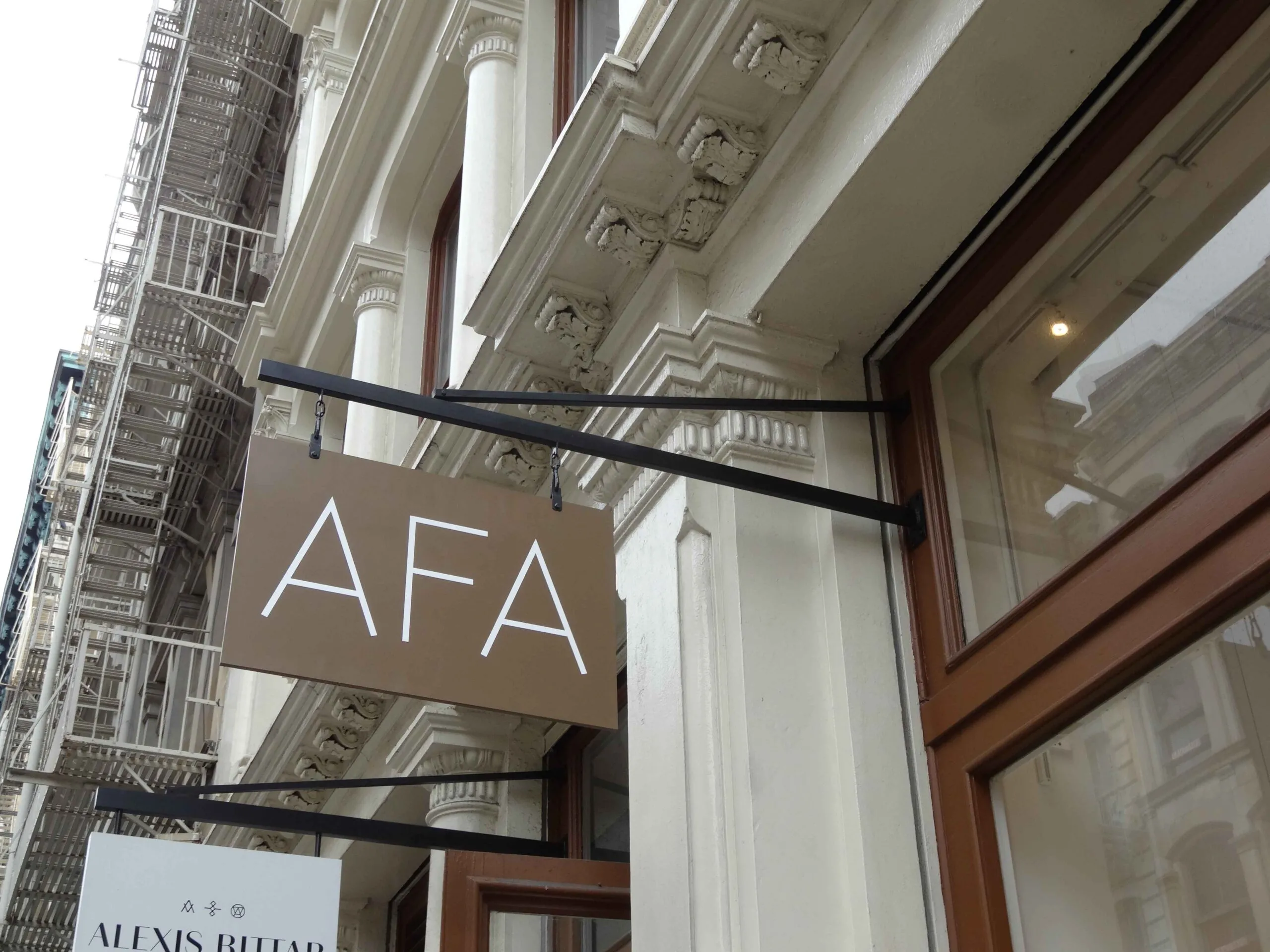 afa rectangular handing blade signs