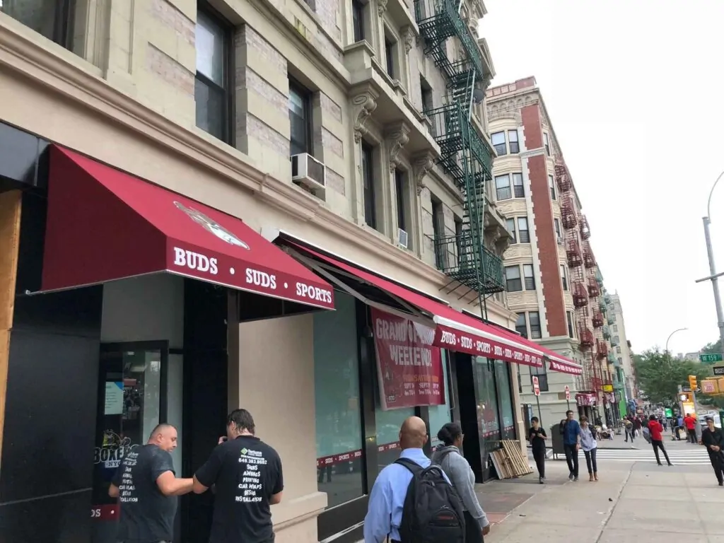 awnings for retail stores across new jersey