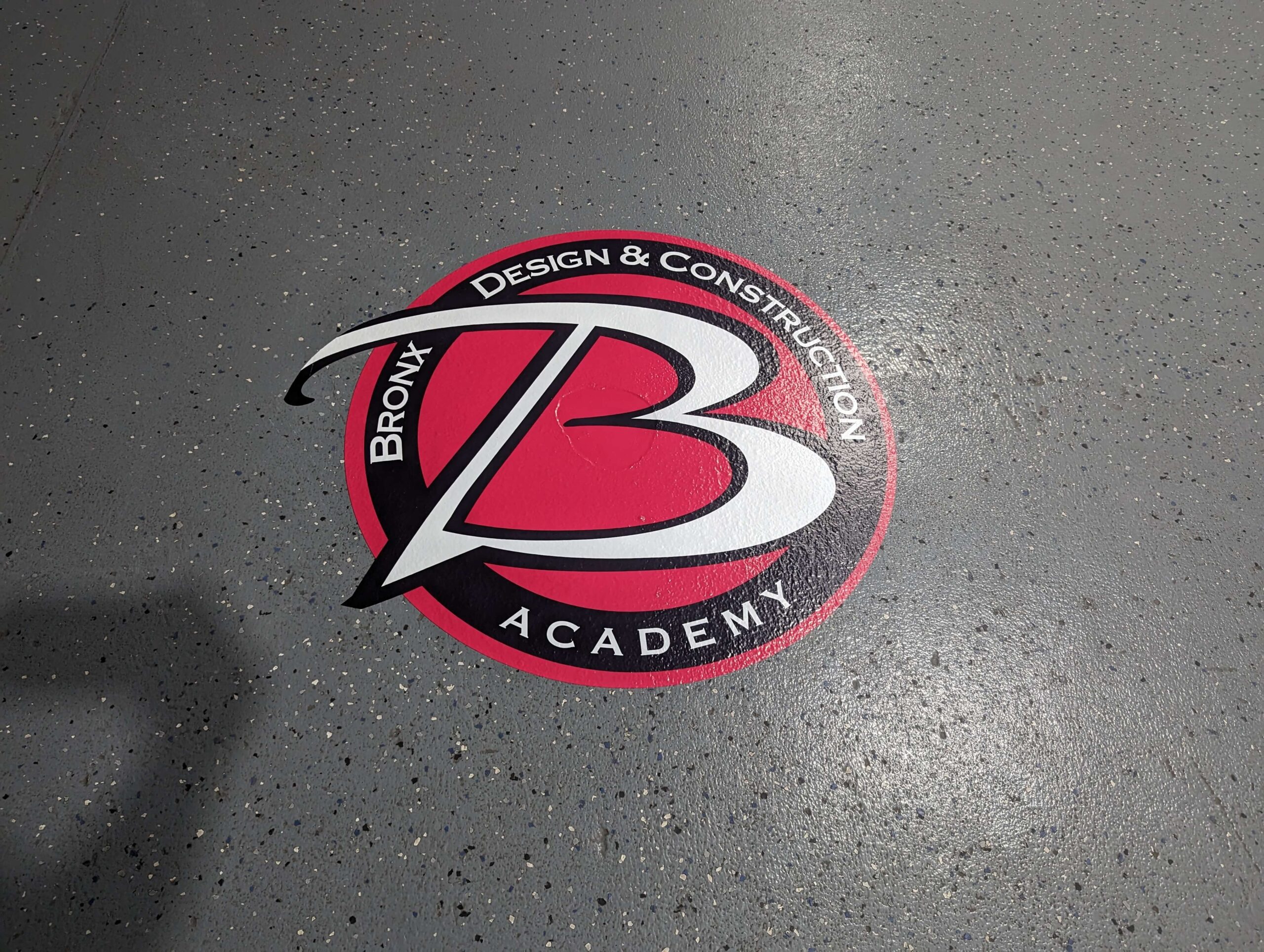 Floor Graphics 68 b letter floor graphics