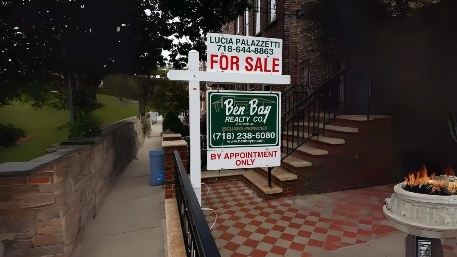 ben bay real estate sign nyc