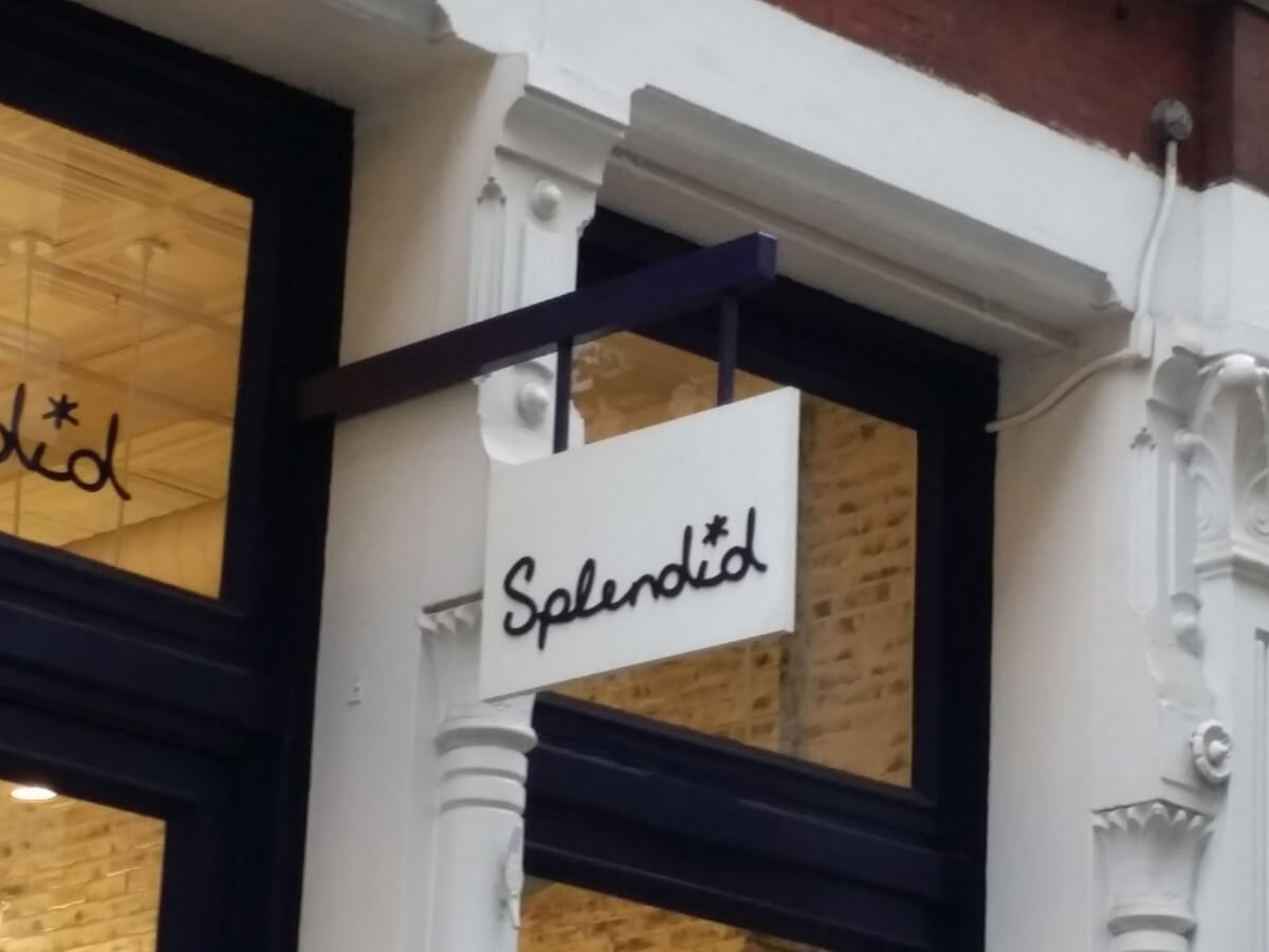 blade sign for splendid company