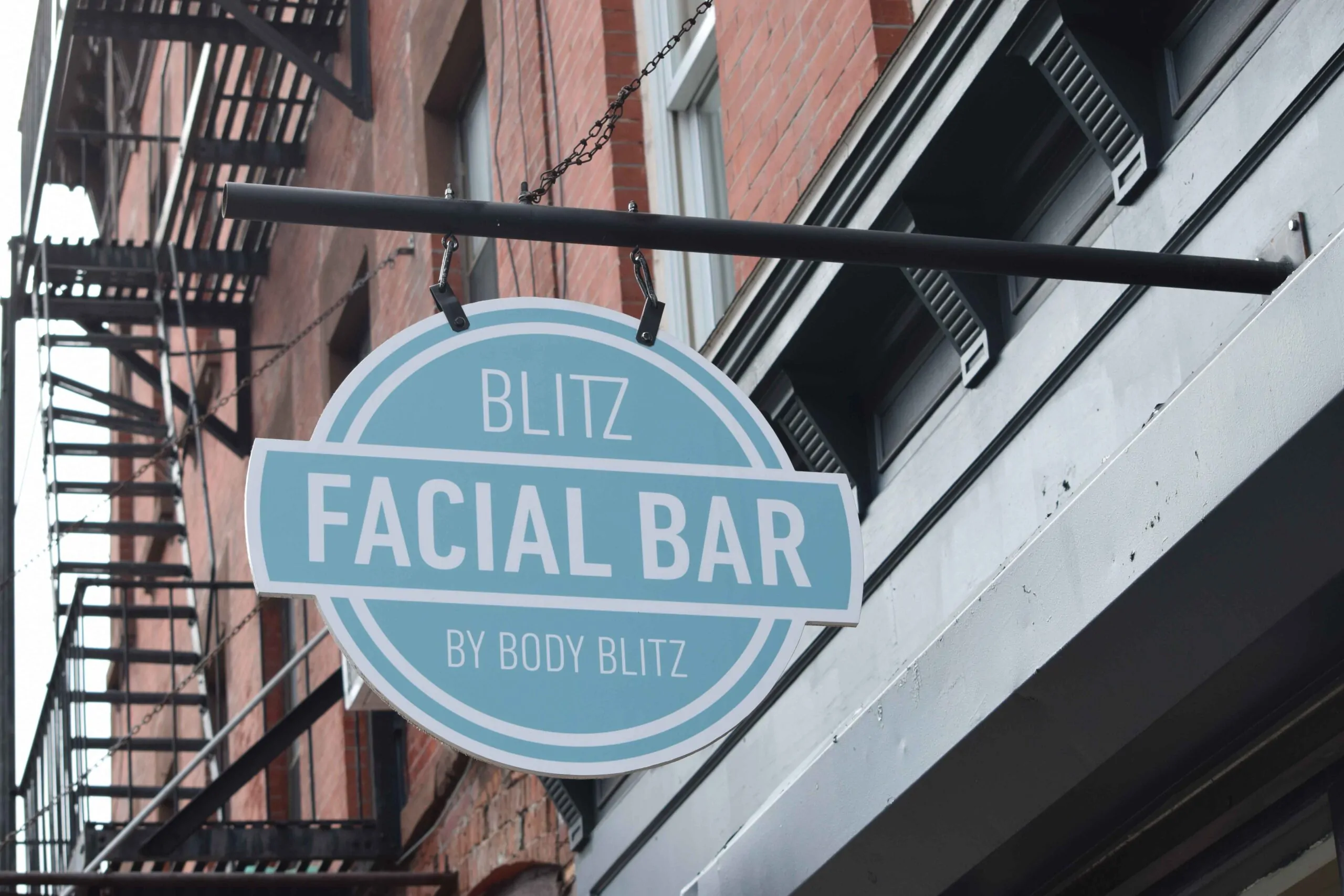 blitz facial bar blade sign new jersey