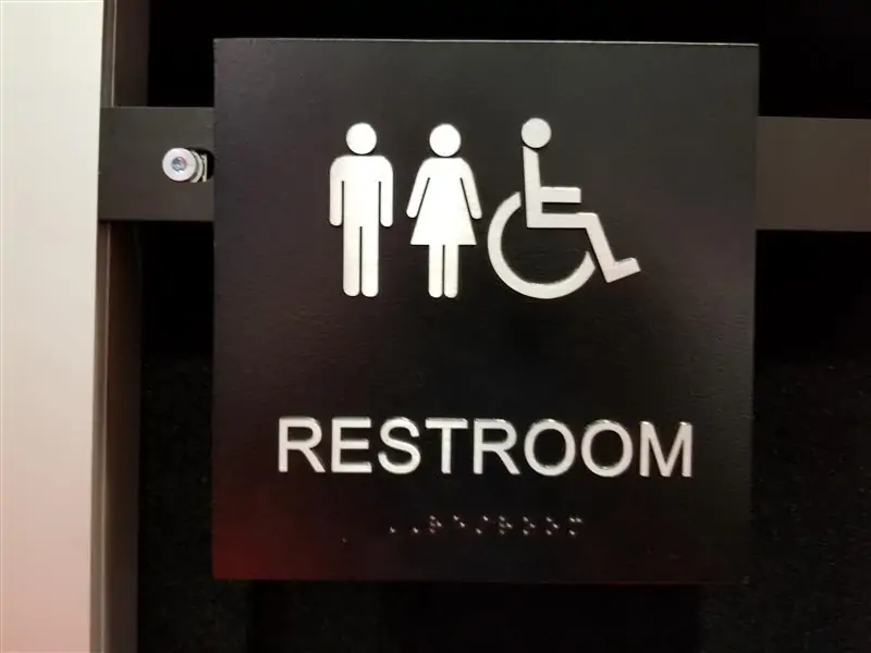 braille restroom sign