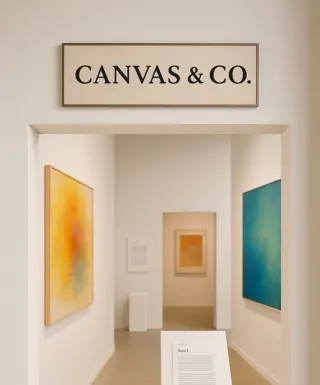 canvas and co art gallery