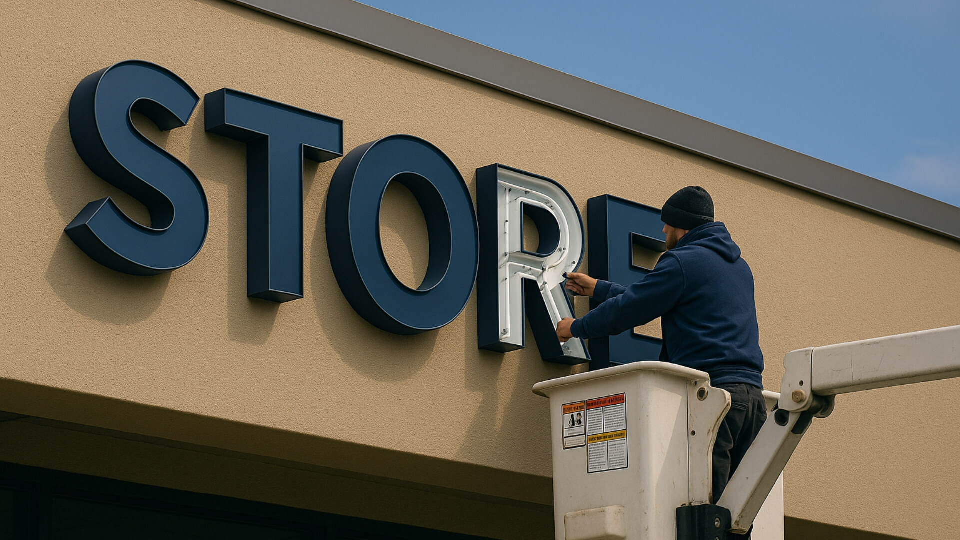 channel letter sign repair near me