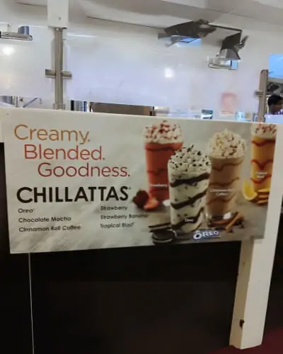 creamy blended pvc signs