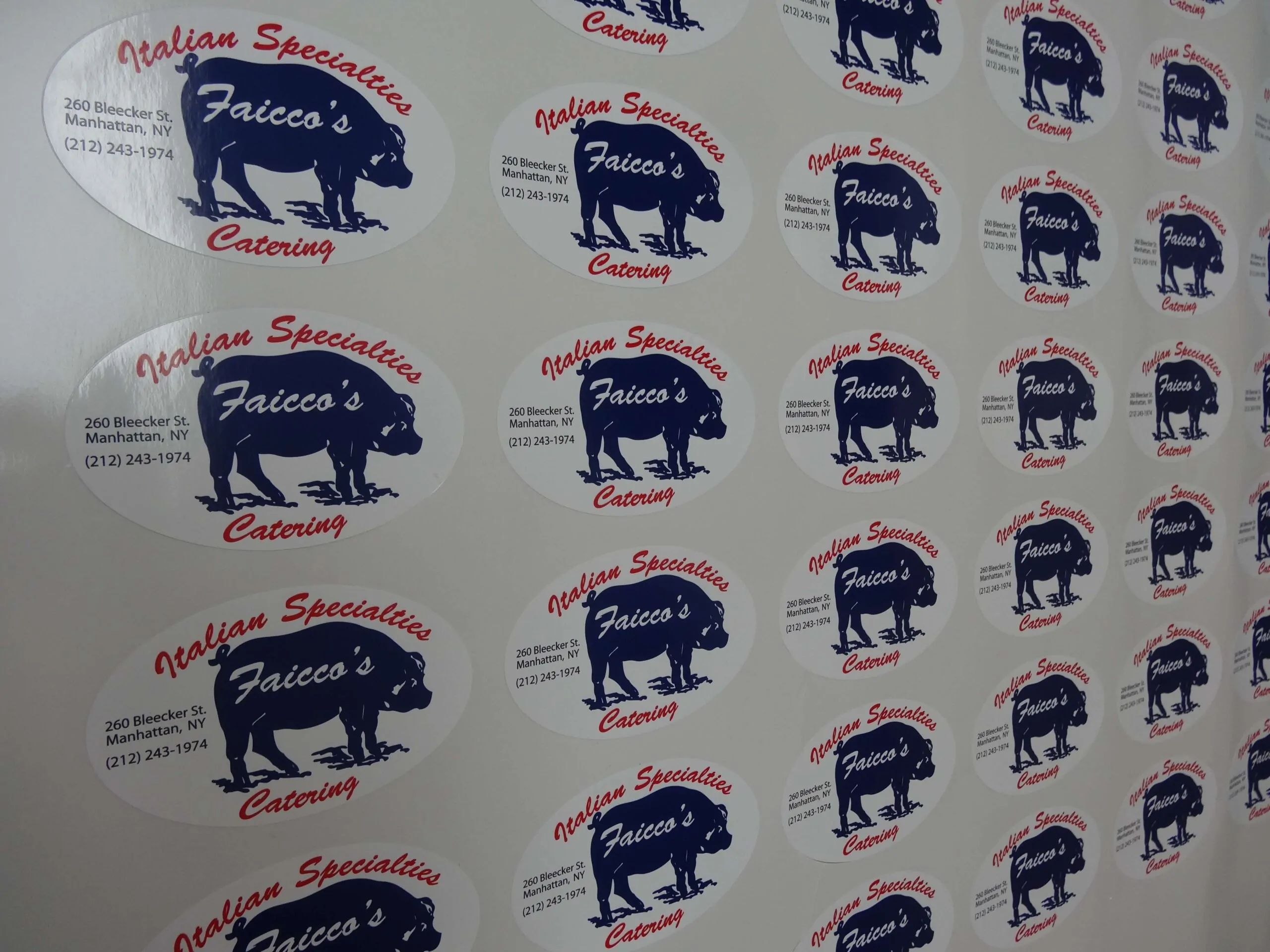 custom bottle signages