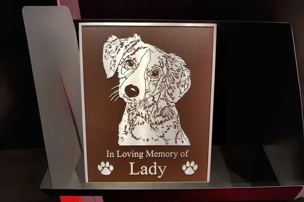 custom metal plaques signage