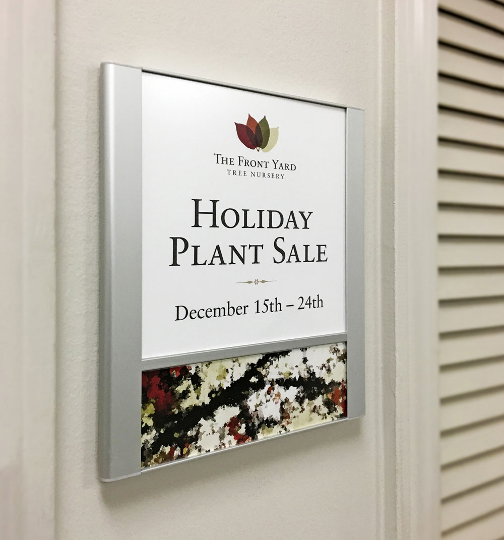custom office door signs nyc