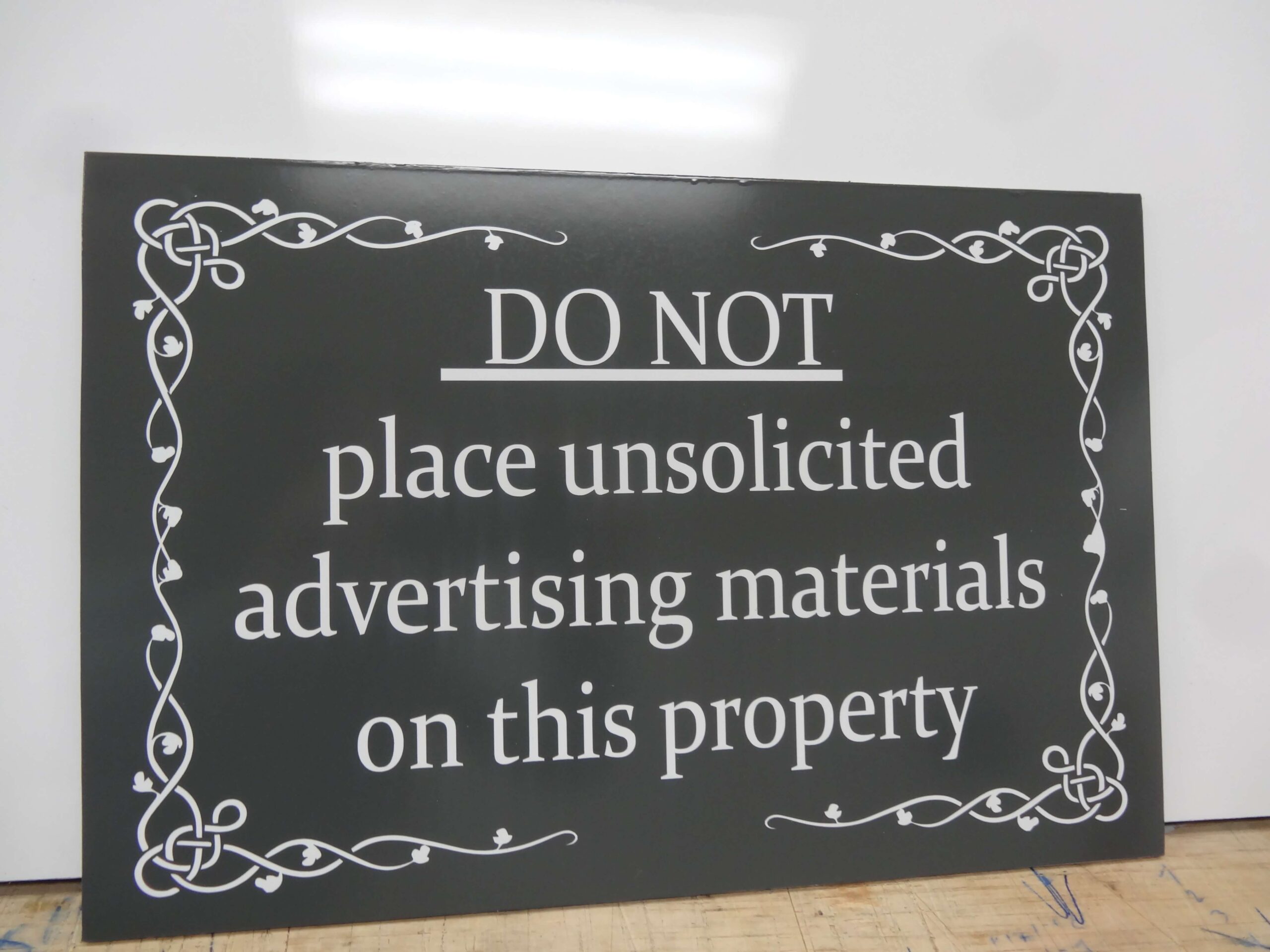 custom pvc signage