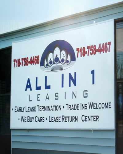 dibond metal sign nyc
