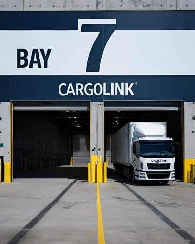 dock bay number sign for 7 cargolink