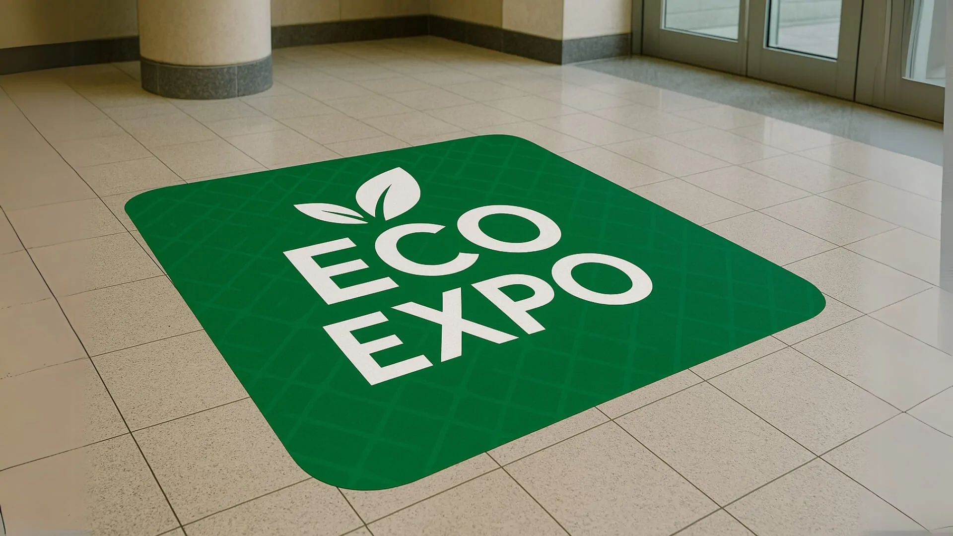 ecp expo floor graphic new york city