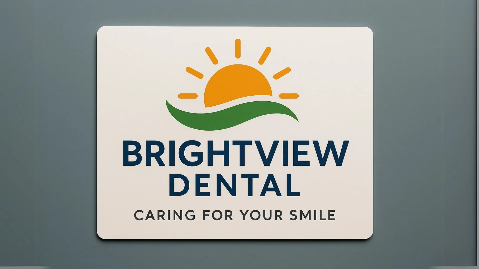 foam board for brightview dental company