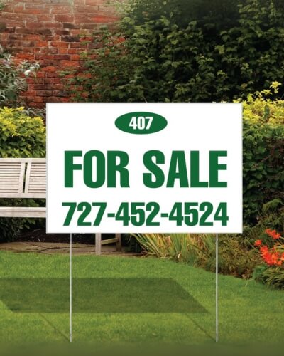 for sale yard sign nyc