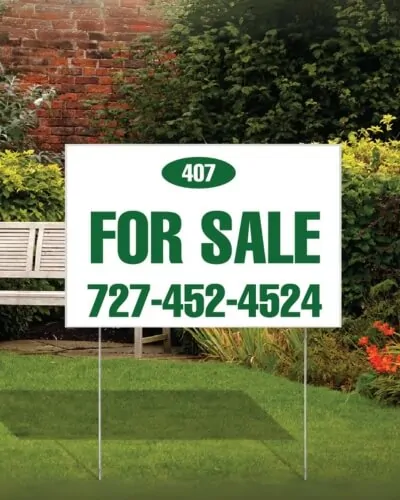 for sale yard sign nyc