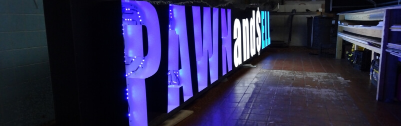front lit channel letters nyc