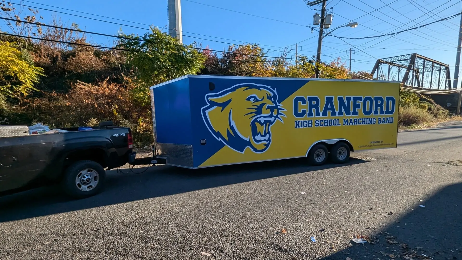 full trailer wrap