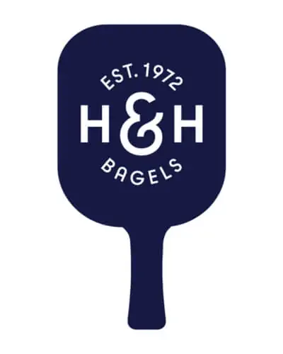 h and h bagels political lollipop sign