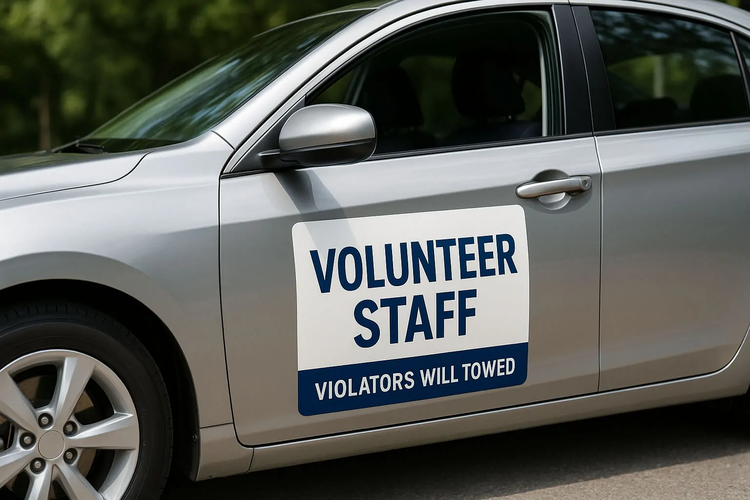 magnetic removable car signs for political campaigns
