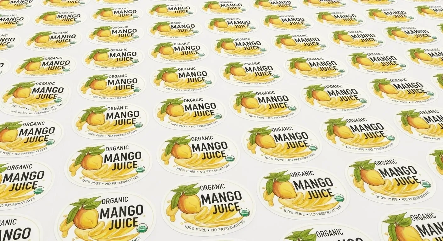 mango juice bottle label nyc