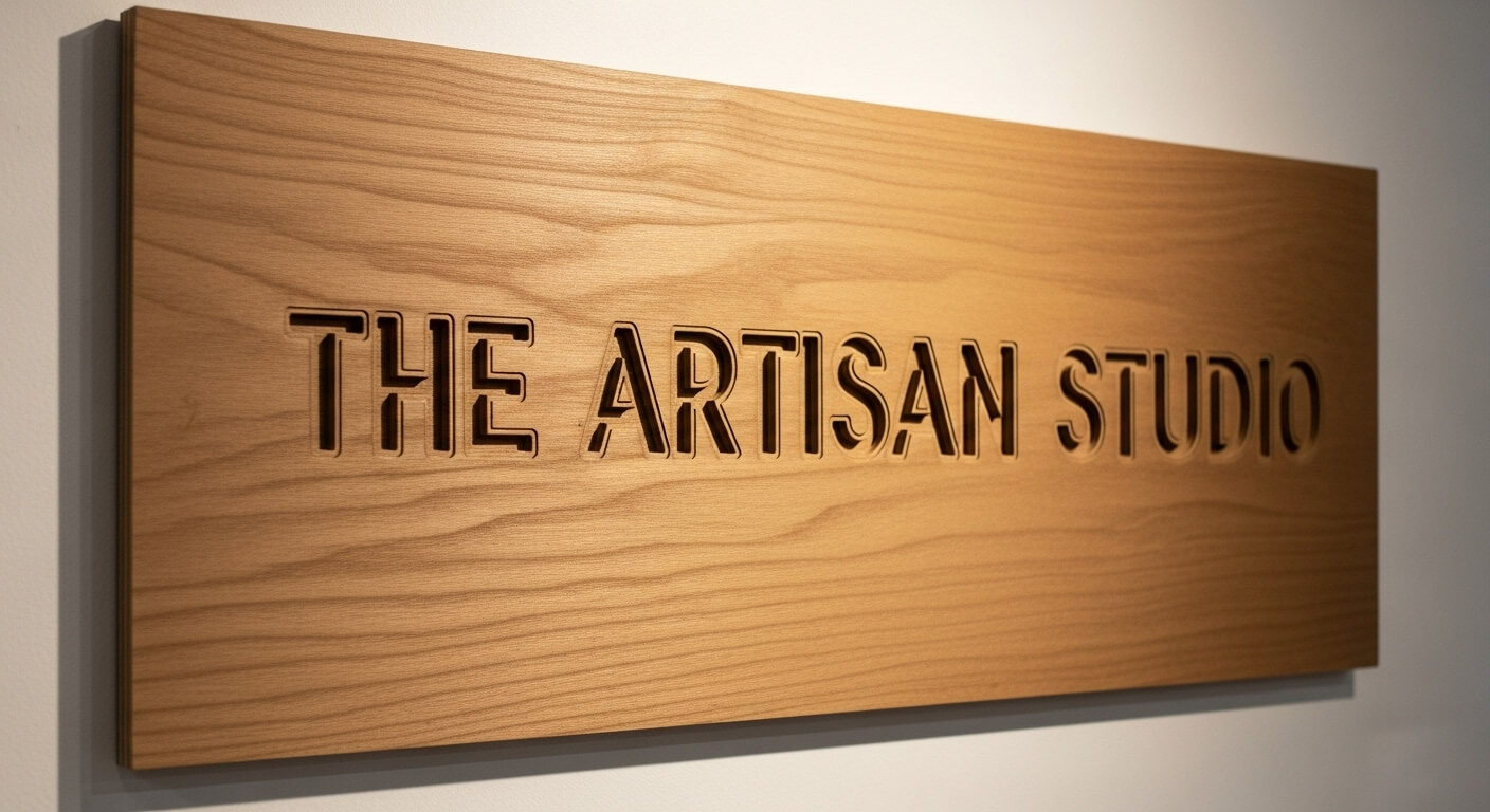 CNC Cutting 47 mdf board sign