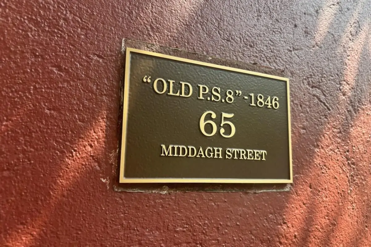 metal plaque signage