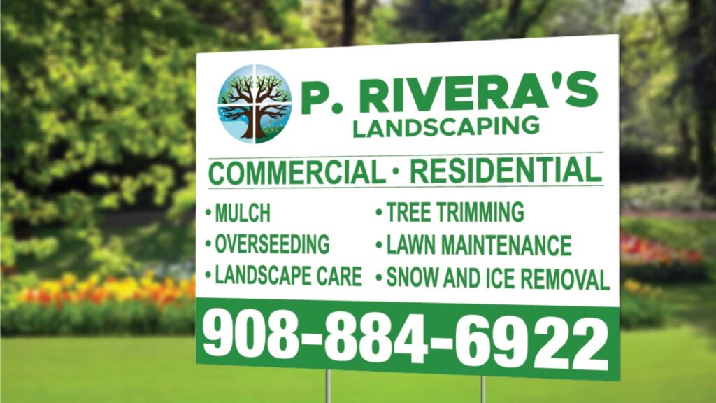 Yard Signs - Single and Double Sided Coroplast Signs Printing Services