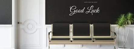 signs for waiting areas