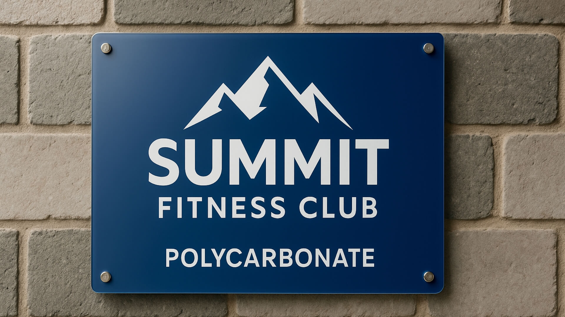 Polycarbonate 17 summit fitness club made with polycarbonate
