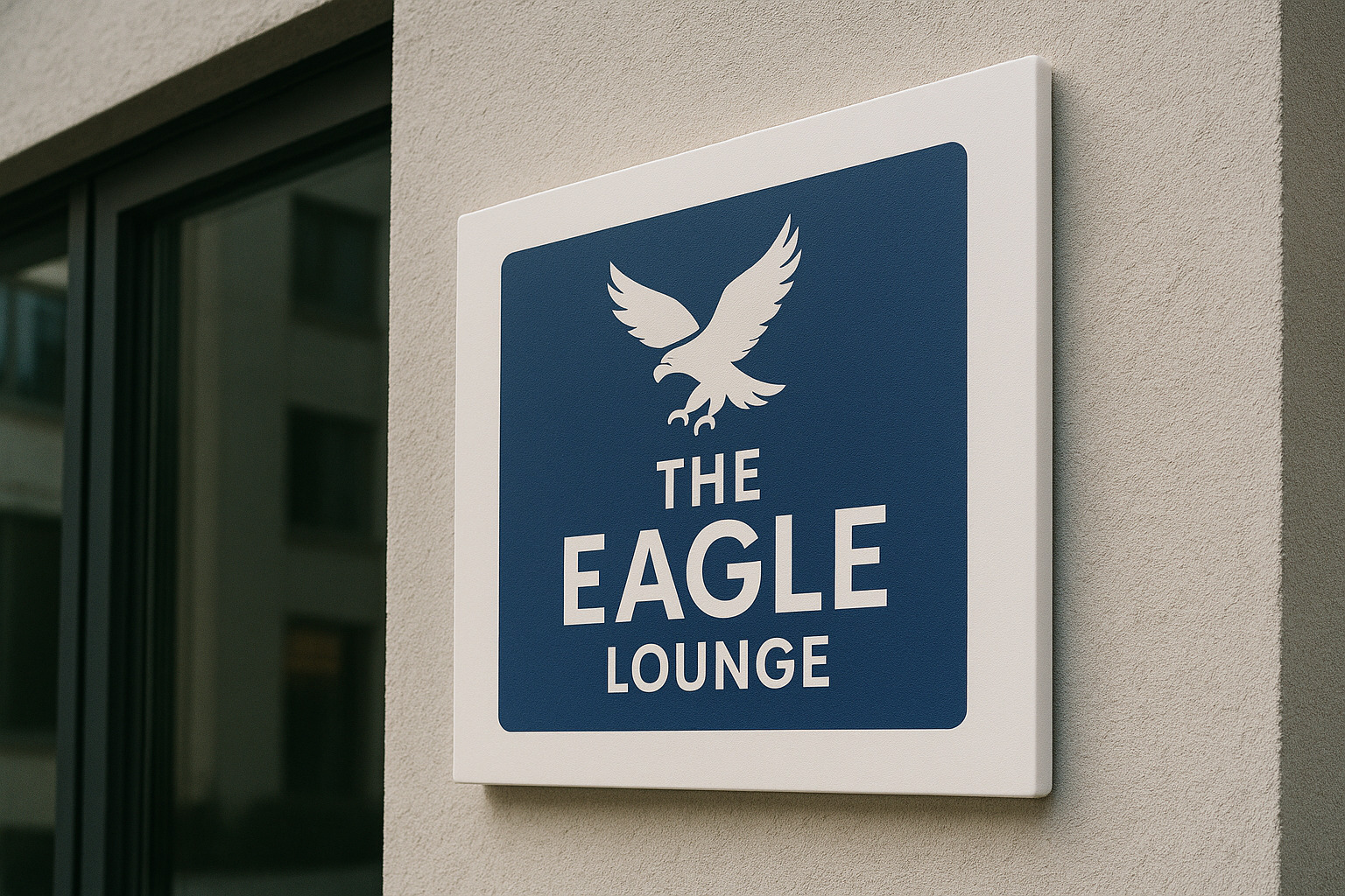 Board Printing Services 73 the eagle lounge sign made with ultra board premium
