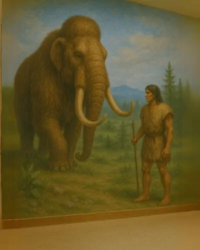 wall mural graphics for museums