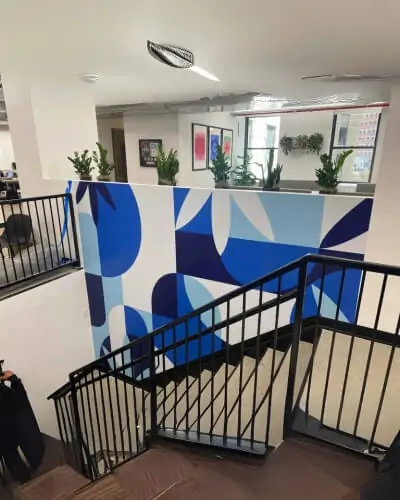 wall wraps for stairs side wall