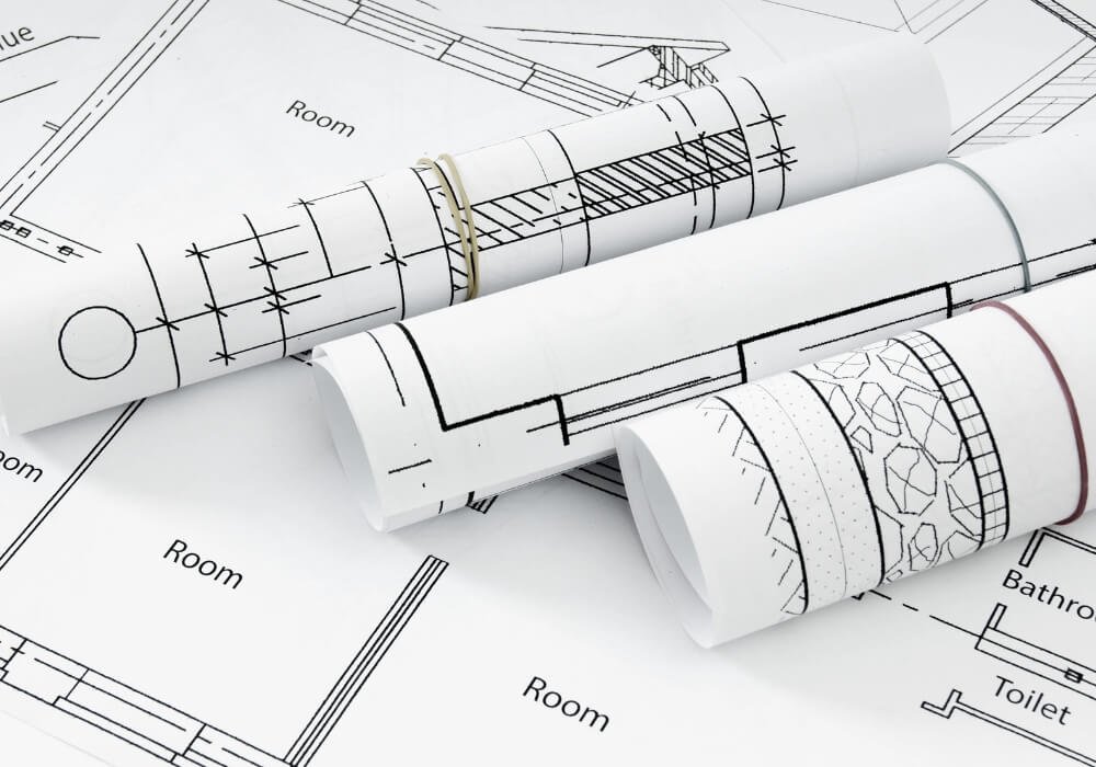 construction and engineering blueprints