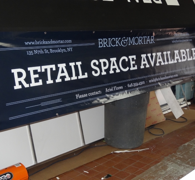 retail vinyl banner new your city