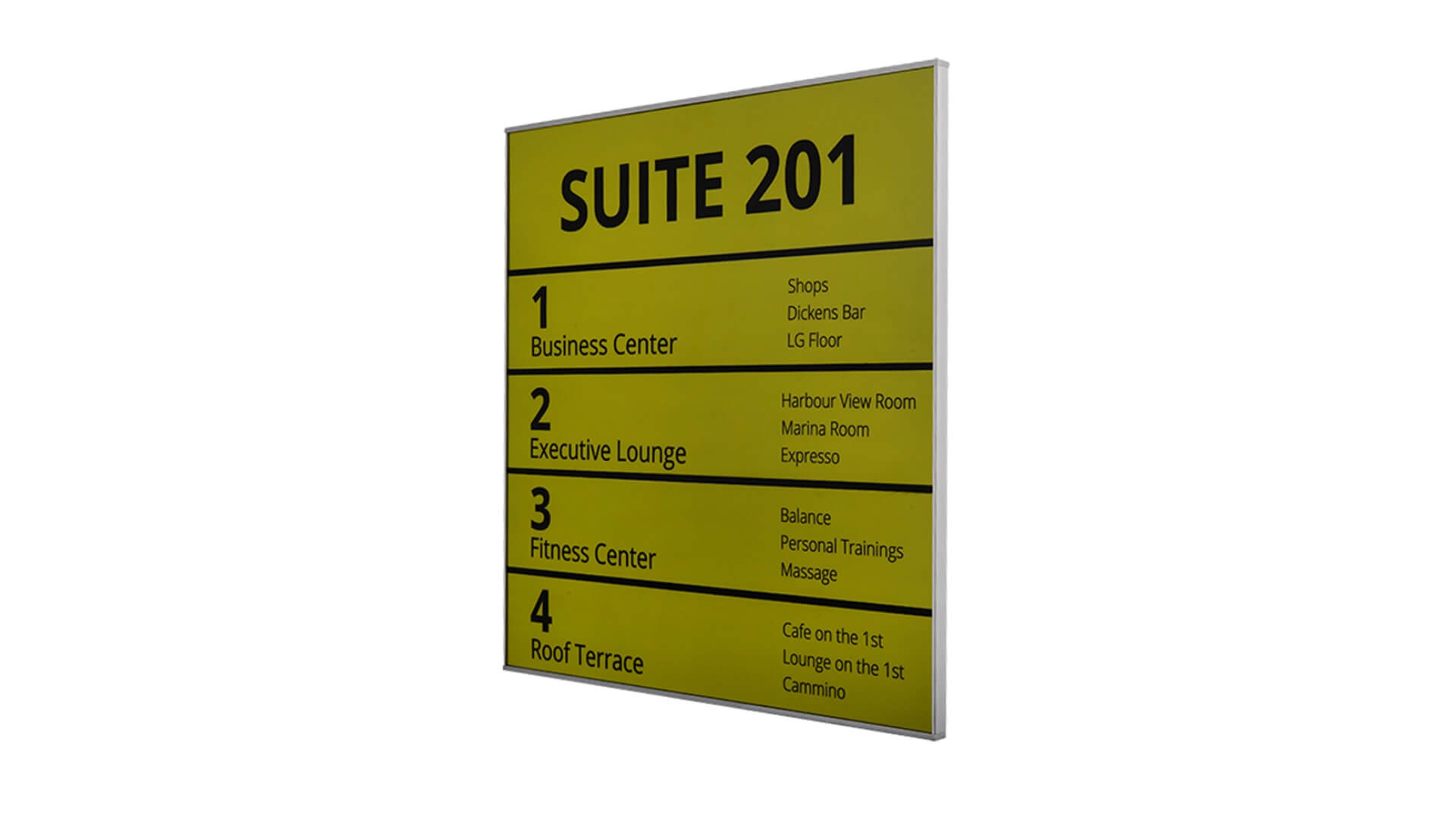 Directory Signage 27 directory signs for hotels
