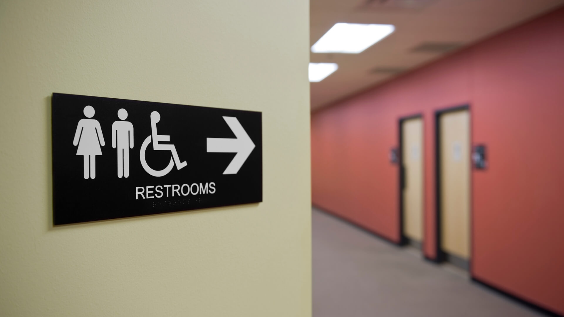 Standoff Signs 127 door signs for restrooms