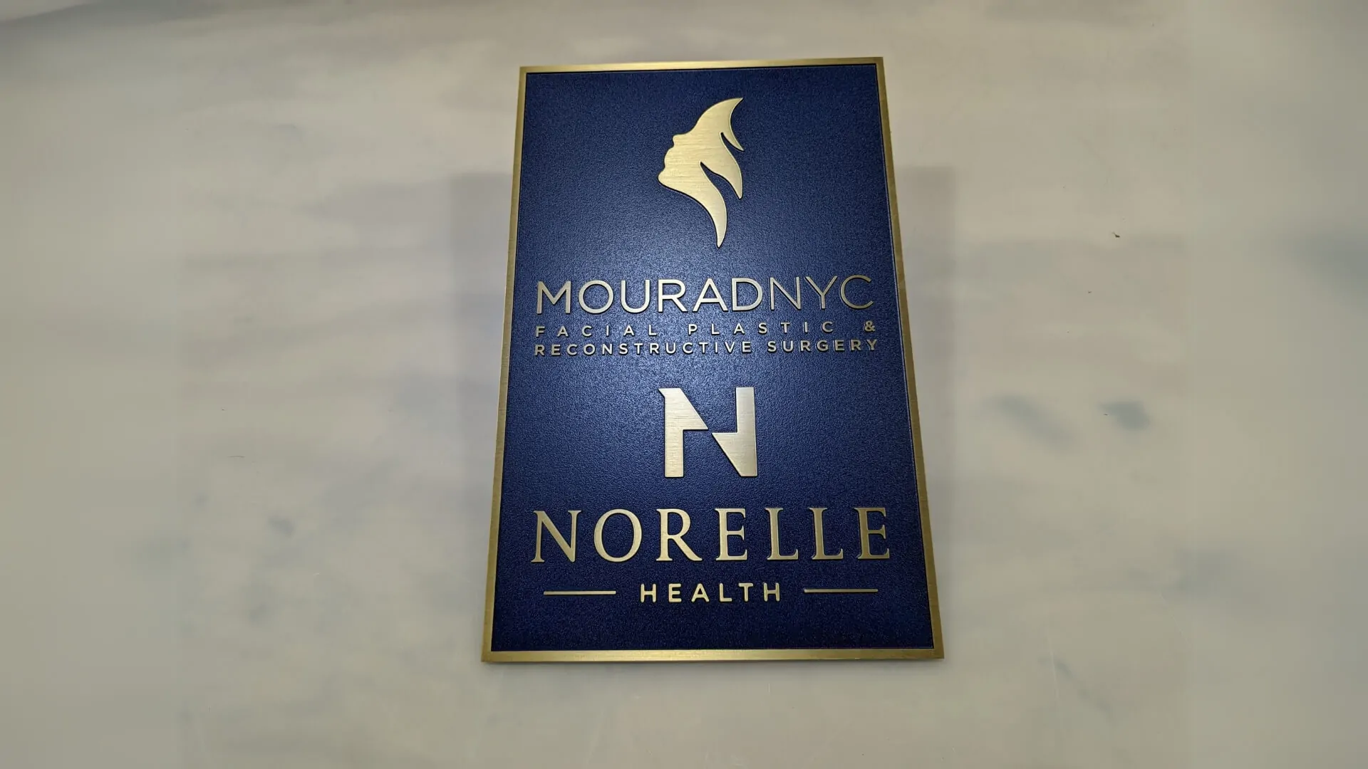 metal plaques for doctors