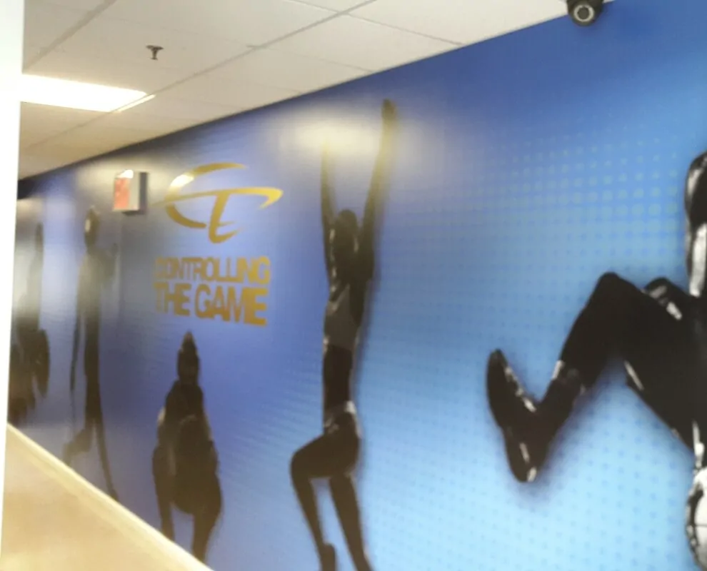 large format graphic for training centers