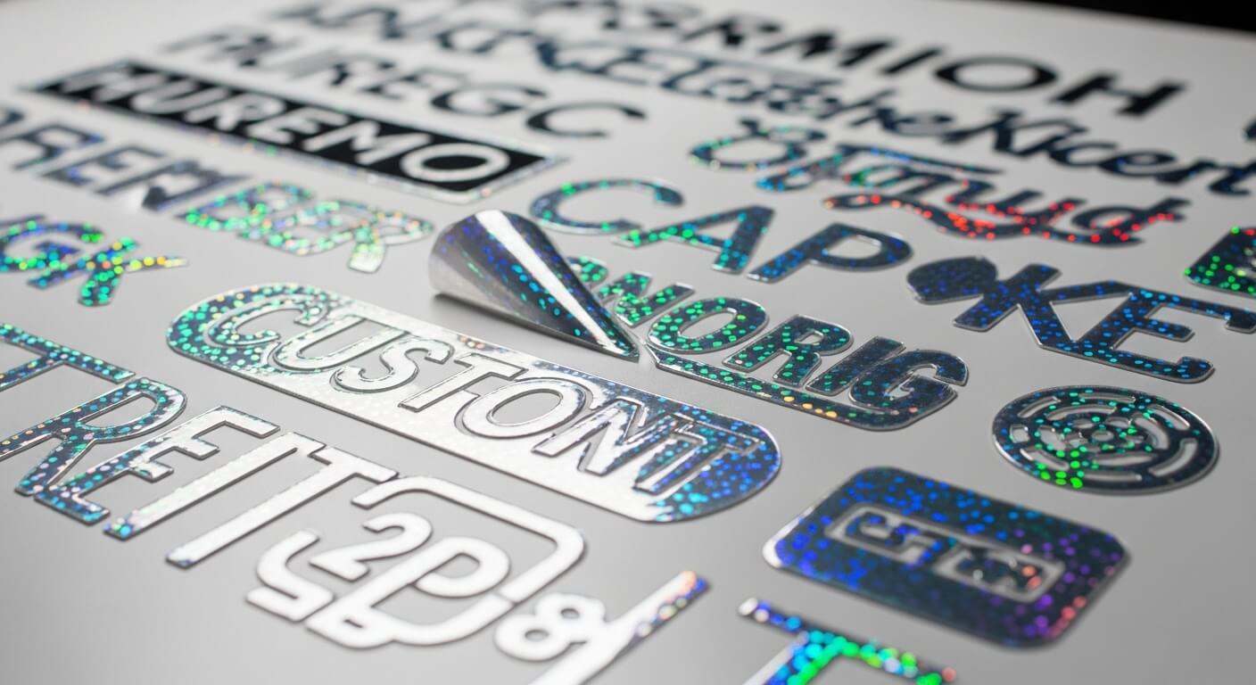 Sign Products 264 Die Cut Holographic Decals